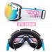 Ex Vision Snowboard Ski Glasses - UV400 Protection Anti-Fog Over Glasses Fit Spherical Lens - Pink for Men Women & Youth - Buy Online on GoSupps.com