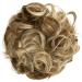 CAISHA by PRETTYSHOP Large Hairpiece Scrunchy | Instant Updo Curly Messy Bun Brown Blond Mix | G32E Brown Blond Mix #6H613 - Buy Online on GoSupps.com
