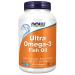 Now Foods Ultra Omega-3 500 EPA / 250 DHA 180 G lules Test en Laboratoire Huile de Poisson Sans Gluten Sans OGM Sans saveur 277.29 g (Lot de 1)