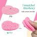 60-Count Compressed Heart Shaped Facial Sponges | Exfoliating & Cleansing | 100% Natural Reusable Sponge for Estheticians | Pink - Buy Online on GoSupps.com