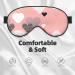Buy Abstract Love Chart Eye Mask | Soft Elastic & Adjustable Sleeping Mask for Men & Women Comfort for Nighttime Rest - Buy Online on GoSupps.com