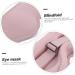 FRCOLOR 1pc Plush Blackout Sleep Eye Shade for Adults - 3D Eye Cover Patches for Naps & Sleeping - Soft Pink Eye Mask - Buy Online on GoSupps.com