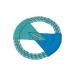 RUFFWEAR Fling-Fetch-Tug Dog Toy Flying Disc One Size Pacific Ring Toy Aurora Teal