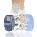 HXCH Colostomy Bag Covers - Stretchy Ostomy Support Garment Pouch Sets with Round Opening for Ileostomy Stoma, 4 Pcs