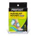 PROFOOT Pain Relief Patches for Foot & Heel Pain Cooling Camphor & Menthol Up to 8 Hours Relief from Sprains Strains & Bruises 2 Shapes Designed to Fit Feet 6 Count