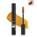 Gold Glitter Mascara Sparkle Colorful Waterproof Mascara for Eyelashes Liquid Lash Extensions Mascara Long Lasting Lengthening Curling Eye Lashes Halloween Christmas Gift Eye Makeup for Women-05 05# Gold