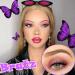 Bratz Lashes Cat Eye False Eyelashes - Natural Wispy Faux Mink Doll Lashes 15mm - Short Reusable Pack - Buy Online on GoSupps.com