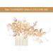 FRCOLOR Set wedding hair comb bridal hair Bride Hair Comb Bride Hair Pin Flower Crystal Hair Comb wedding headpiece Bridal Side Combs vintage zinc alloy bridesmaid rhinestones Comb - Buy Online on GoSupps.com