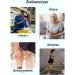 Alloy Air Compression Leg Massage Device - 6 Modes & 3 Intensities for Improved Circulation Muscle Fatigue Relief & Edema Reduction - Buy Online on GoSupps.com