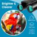 WRNRN 12X25 Mini Pocket Binoculars - Compact Lightweight Foldable Binoculars for Adults & Kids - Ideal for Bird Watching, Travel, Opera, Concerts, Hiking, Cruise, Football Game - Buy Online on GoSupps.com