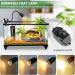 IOOTSEA Matt Black Terrarium Heat Lamp for Turtles & Reptiles - UVA/UVB Heating Ideal for Aquatic Animals & Accessories - Buy Online on GoSupps.com