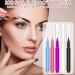 100Pcs Micro Eyebrow & Eyelash Comb Brush with Cap - Multifunctional Brow Lamination Spoolies for Eyebrows - Portable Brow Brushes for Extensions (5 Colors) - Buy Online on GoSupps.com