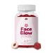 AmpUp Face Glow Sugar Free Beauty Gummies | Antioxidant Skin Support with Resveratrol & Lycopene & Grapeseed & CoQ10 & Niacinamide & Astaxanthin Allulose Sweetened | 70 Gummies (1)