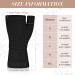 Geyoga Compression Thumb Splint (2 Pack) - Breathable Elastic Support Bandage for Sports | Adjustable for Men & Women - Size M (Black) - Buy Online on GoSupps.com