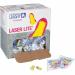 200 Pairs Howard Leight LL-1 Laser Lite Uncorded Ear Plugs in Polybag NRR 32 - Individually Packed in Pairs in Sealed Plastic Bag