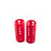 Silicone Glass Baby Bottle Cover by HNR - 2 Pack RED