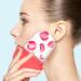 Face Ice Roller Small Ice Cube Roller - Ice Roller for Face and Eye Facial Beauty Ice Roller Skin Care Tools Ice Facial Cube Silicone Ice Mold Red - Buy Online on GoSupps.com