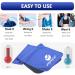 YQXCC 3 Pcs Cooling Towel (47x12) Cool Cold Towel for Neck Microfiber Ice Towel Soft Breathable Chilly Towel for Yoga Golf Gym Camping Running Workout  More Activities Dark BlueDark GrayGreen - Buy Online on GoSupps.com