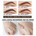 LSxia 2 Pcs Peel Off Tattoo Eyebrow Gel - Natural Long-Lasting Waterproof Brow Makeup (Brown) - Buy Online on GoSupps.com