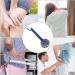 Massage Hammer Tool | Back & Body Pain Relief | Manual Wormwood Hand Massager - 26cm Blue - Buy Online on GoSupps.com