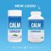 Natural Vitality Calm Magnesium Glycinate with Lavender & Lemon Balm - 180 Vegetarian Capsules - Buy Online on GoSupps.com