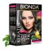 BIONDA Professional Permanent hair color Color Cream 811 Light Olive Blonde 200ml Double suit Keratin & Moringa Care Longly intense color with gloss 100 gray coverage