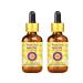 Deve Herbes Deve Herbes Pure Linseed Oil (Linum usitatissimum) 2 Bottles with Glass Dropper 100% Natural Therapeutic Grade Cold Pressed for Personal Care (190g)