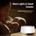 Fitniv White Noise Machine with Adjustable Baby Night Light | 14 High Fidelity Soundtracks | Timer & Memory Feature | Plug-in Baby & Adult Sleep Sound Machine - Buy Online on GoSupps.com