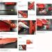 Adjustable Fletching Jig Tool for DIY Archery Arrows - Straight and Helix with Clamp in Red - Buy Online on GoSupps.com