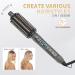 TANSHINE Curling Iron Brush 1.25 Inch Curling Thermal Brush Professional Anti-Scald Instant Heated Round Brush for Blowout Look Hair Curler Hot Brush Styler for Short Long Hair 1 1/4 Inch Curling Comb Grey - Buy Online on GoSupps.com