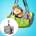 Stylish Aibyk's Pacifier Cover with Clip - Leopard Patterns Baby Pacifier Holder Case for Diaper Bag Secure Storage for 2 Pacifiers - Buy Online on GoSupps.com