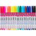 Tulip Permanent Fabric Markers 20 Pack - Nontoxic & Multicolor - Buy Online on GoSupps.com