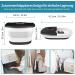 Relaxing Foot Bubble Bath & Massager - Foldable Heated Remote Control 16 Shiatsu Rolls - Buy Online on GoSupps.com