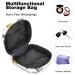 Women's Period Storage Bag - Portable Menstrual Pad & Tampon Zipper Bag for Teens & Women | Flower Patterns & Sunflowers - Buy Online on GoSupps.com