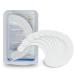 Ostomy Supplies Skin Barrier Strips,Elastic Hydrocolloid Skin Extender Strips for Colostomy Bags,Universal Waterproof Half Rings. (20 Pieces)