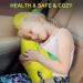 Kids Seatbelt Pillow - Toddler Shoulder Pad & Head Rest Cushion - Dinosaur Unicorn Design - Buy Online on GoSupps.com