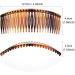 4 Packs Tort Slide Comb Tortoise Shell Side Comb Plain Hair Comb Large Tort Hair Combs Slides 12.5 cm Hair Side Comb Set - Buy Online on GoSupps.com