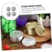 POPETPOP 90 Pcs Mason Jar Lids Tinplate Canning Mason Jars Canning Lids Discs Mason Jar Cover Canning Jar Lids Metal Lid Coffee Stuff Wide Mouth Lids Glass Bottle Sprouting Lids Split CD Silverx3pcs 7X7X0.2CMx3pcs - Buy Online on GoSupps.com