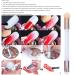 Mwoot Nail Art Brush Set with Nail Stamp Stencil Kit - 6 Brushes for Gel Nail Art Ombre Sponges & Flower Butterfly Stamping Plates - Buy Online on GoSupps.com