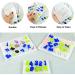 Palksky 3Pcs Mini Letter Resin Molds - Silicone Alphabet Epoxy Casting Mold for DIY Jewelry & Crafts - Buy Online on GoSupps.com