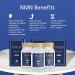 NMN 18000 NAD+ Booster Supplement Nicotinamide Mononucleotide for Cellular Energy Metabolism & Repair. Vitality Muscle Health Healthy Aging 1 Bottle - Buy Online on GoSupps.com