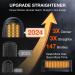 Mini Hair Straightener Brush - Wireless Straightening Brush with 3 Temperature Levels for Effortless Styling - Buy Online on GoSupps.com