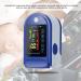 Moobody Mini Finger Tip Pulse Oximeter - Blood Oxygen Saturation Monitor with Clear TFT Display Pulse Frequency Lanyard & Silicone Cover Ideal for Home Use - Blue - Buy Online on GoSupps.com