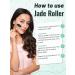 Deciniee Jade Roller and Gua Sha Set- Anti-Aging Face Massager for Eyes & Neck - Natural Guasha Facial Tools for Skin Care - Reduce Wrinkles & Relax Muscles - Buy Online on GoSupps.com