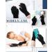 Satinior 5 Pairs Arthritis Compression Gloves - Fingerless Joint Relief Gloves for Daily Work - Large (Black/Gray/Beige/Pink/Purple) - Buy Online on GoSupps.com