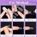 MELLIEX 240pcs Almond Nail Tips - Full Cover Soft Gel Press on Nails Extension - Clear Fake Nails for DIY - 12 Sizes - Buy Online on GoSupps.com