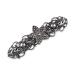 Rivelle ladies traditional hair clip hair accessory vintage wedding metal silver