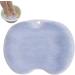 Shower Foot Scrubber Mat | Large Size Mat with Non-Slip Suction Cups | Cleans Smooths Massages Your Feet Without Bending Improve Foot Circulation and Soothes Tired Blue - Buy Online on GoSupps.com