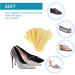 DOITOOL 4D Silicone Heel Liner 3 Pairs Set - Self-Adhesive Heel Cushions and Inserts for Foot Care Protection - Beige - Buy Online on GoSupps.com