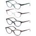 HEEYYOK Women Cateye Reading Glasses 4-Pack - 2.75 Strength - Comfort Spring Hinge - Mix Color - 4 Pack - Buy Online on GoSupps.com